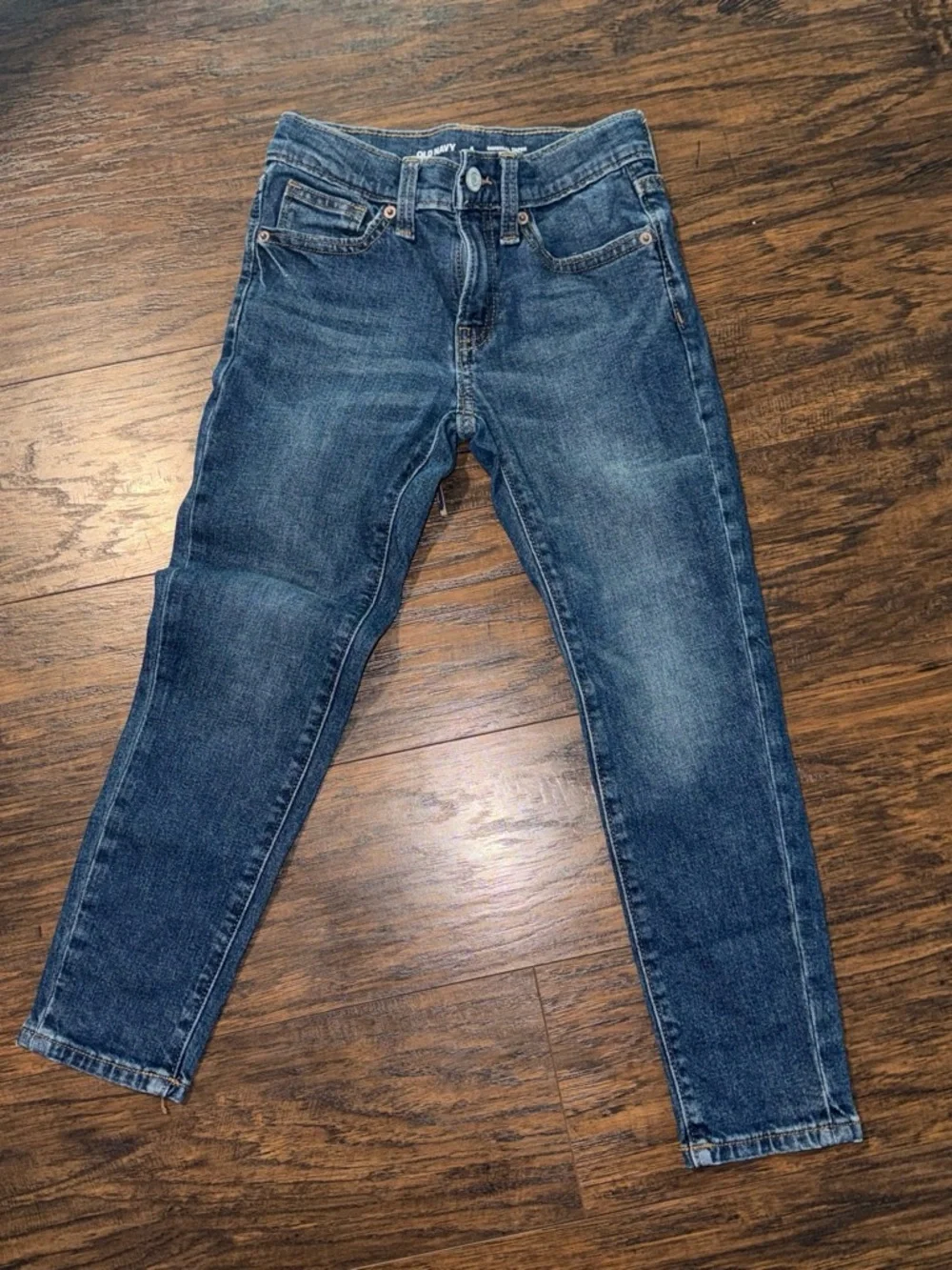 Old Navy Dark Blue Straight Leg Jeans